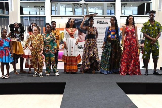 Fashions for all ages were displayed as part of the exhibition at centre:mk which was opened by MK mayor Cllr Mick Legg and featured over 70 stalls, entertainment and much more