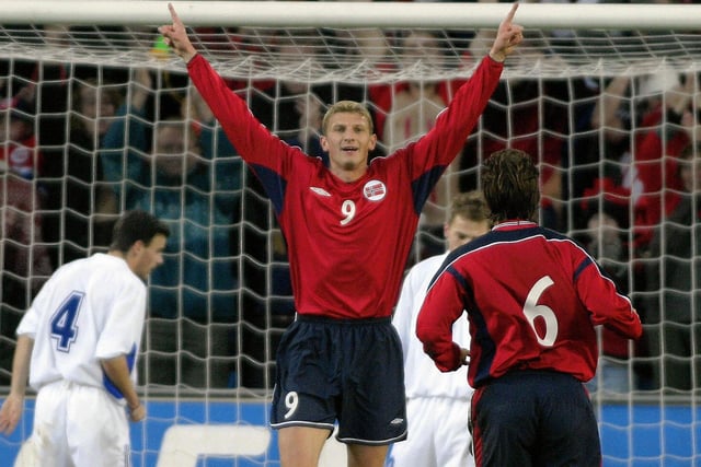 Tore Andre Flo might not have had the most glowing of Dons careers, but he made 76 appearances for Norway during his career, netting 23 goals.
