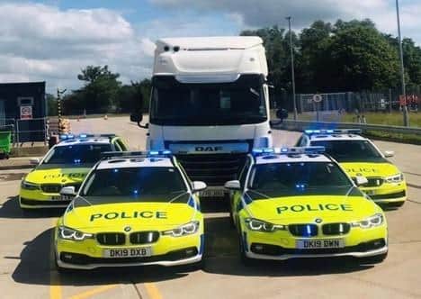 National Highways has teamed up with police forces in the south east for the Supercab patrols
