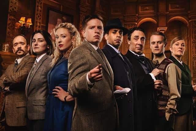 The cast of The Mousetrap.  Image: Matt Crockett