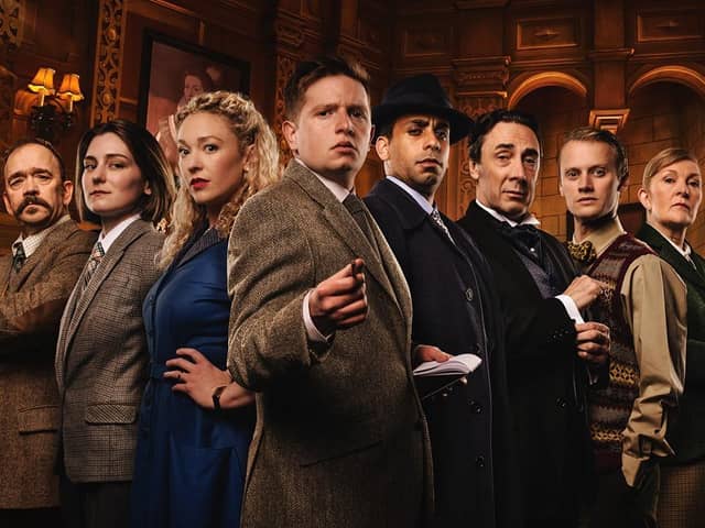 The cast of The Mousetrap.  Image: Matt Crockett