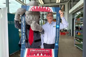 Cllr Mick Legg takes a stand against loan sharks in Milton Keynes
