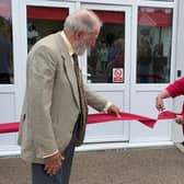 The building was opened by Dr John Church and the Mayor of Milton Keynes, Amanda Marlow