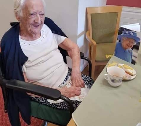 100-year-old Rene likes nothing better than a strong cuppa