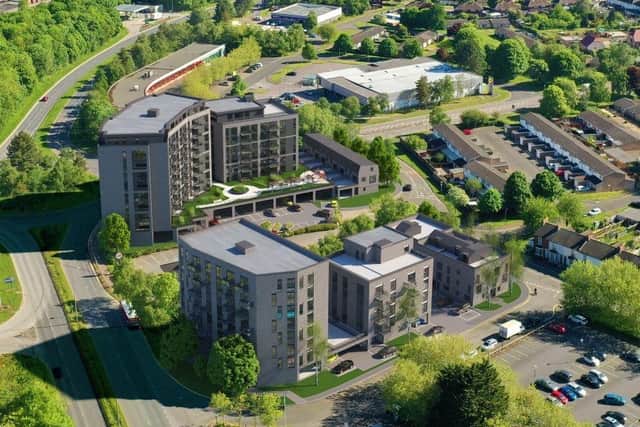 This is what the Bletchley View housing complex will look like