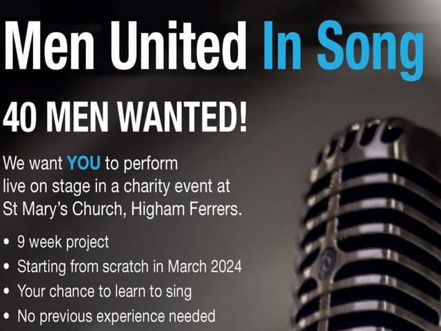 40 Men Wanted!