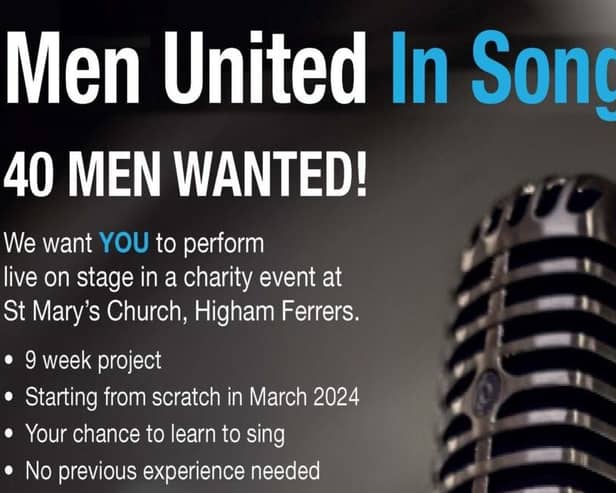 40 Men Wanted!