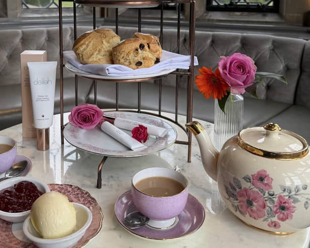 An afternoon tea with a difference is being held at Horwood House Hotel later this month thanks to a partnership with cosmetics brand delilah
