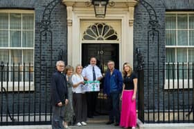 The letters were hand delivered by celebrity chef Hugh Fearnley-Whittingstall, Revd Canon Giles Goddard, chair of Faith for the Climate, Ellen Bradley, co-director of UK Youth 4 Nature and Professor Dame EJ. Milner-Gulland, who teaches at Oxford