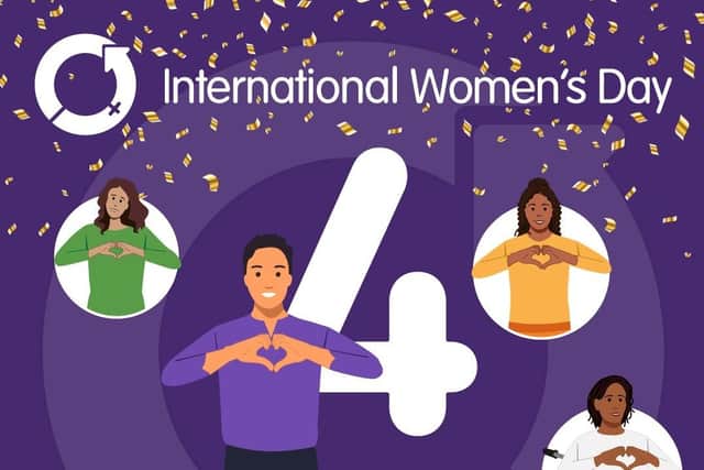 Women are being encouraged to use digital tools to help improve health as part of International Women's Day