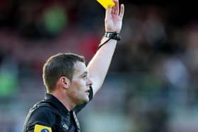 There have been 24 red cards and 774 yellow cards around League Two so far this season.