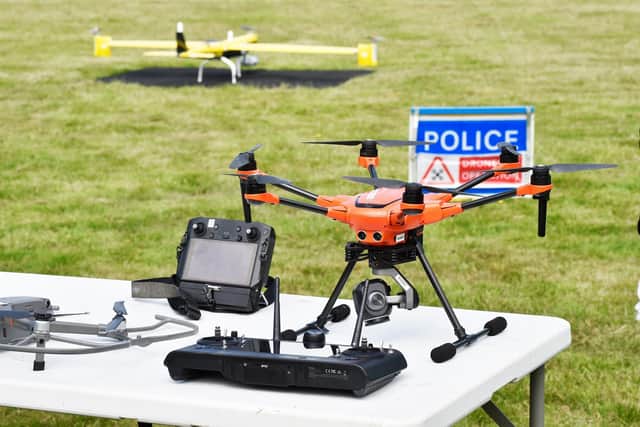 Thames Valley Police will use drones to ensure top security during next week's international AI summit at Bletchley Park