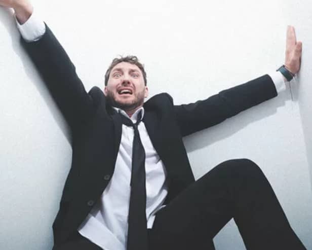 'We can share the pain together': Seann Walsh (photo: Jiksaw)