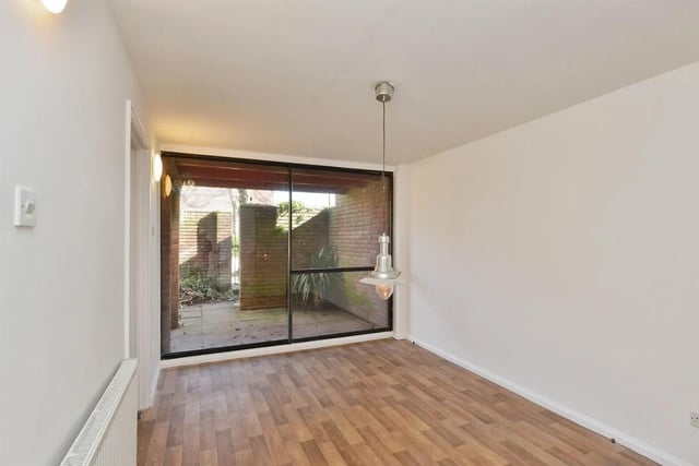 The lounge at the property on Silver Street is described as 'an irregular shaped room'