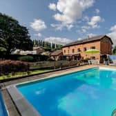This converted old water mill offers numerous benefits - not least the luxury of a swimming pool
