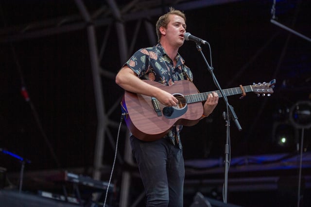 Joe Bygraves performing at Campbell Park in Milton Keynes on July 17, 2022. Photo by David Jackson.
