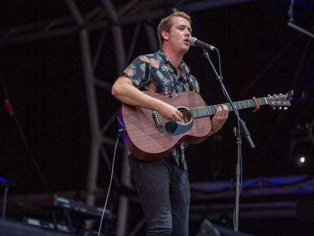 Joe Bygraves performing at Campbell Park in Milton Keynes on July 17, 2022. Photo by David Jackson.