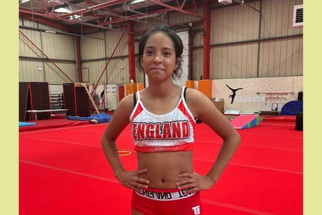 A 12-year-old Milton Keynes cheerleader with additional educational needs has been selected to represent England at the World Championships in America. Photo: gofundme