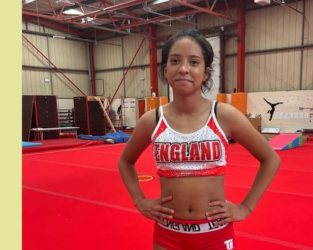 A 12-year-old Milton Keynes cheerleader with additional educational needs has been selected to represent England at the World Championships in America. Photo: gofundme