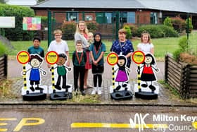 Any school in Milton Keynes can borrow these signs to ease their parking problems