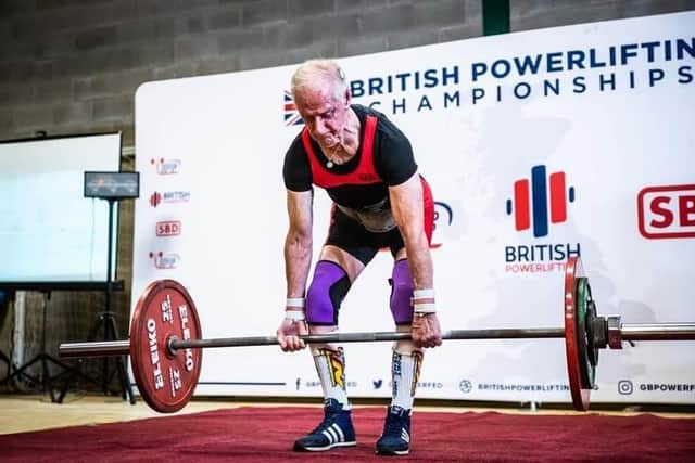 Ted Brown is still a champion powerlifter at the age of 93 and trains daily at his Milton Keynes home