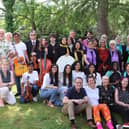 Cast and organisers of the multi-faith concert at The Church of Jesus Christ of Latter-day Saints