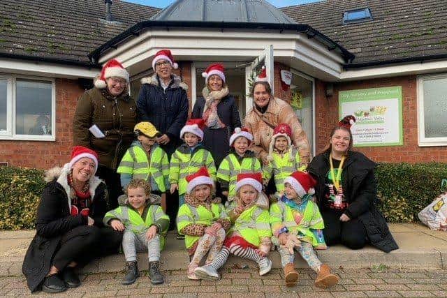 Getting in the festive spirit at Meadow View Day Nursery