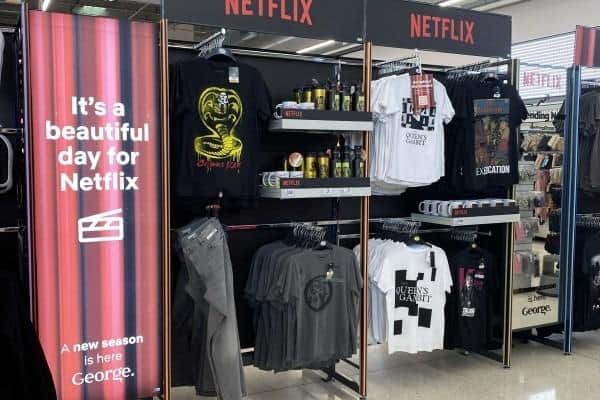 There will be a range of Netflix branded products available