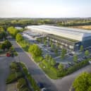 Artists impression of the new Logistics City MK planned for Michigan Drive at Tongwell