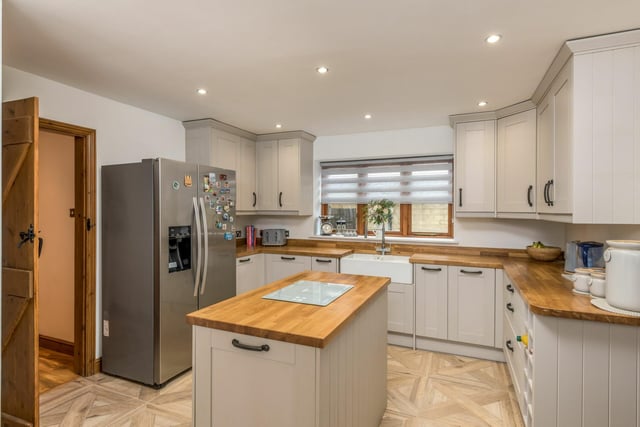 Another view of the stylish refitted kitchen