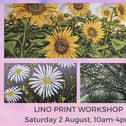 Learn the satisfying process of lino printing at Stowe House.