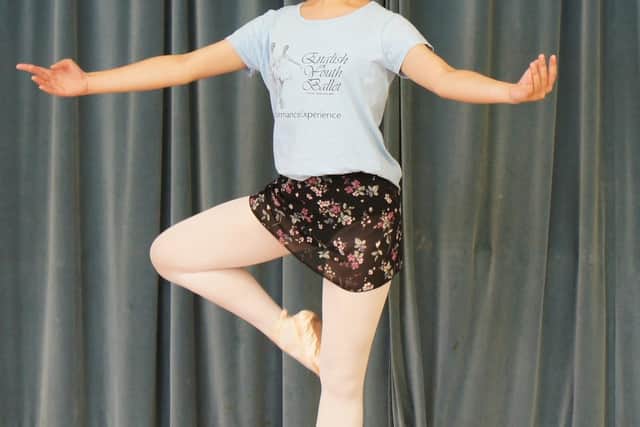 Haylee Fong has been chosen to dance in an English Youth Ballet production of The Nutcracker