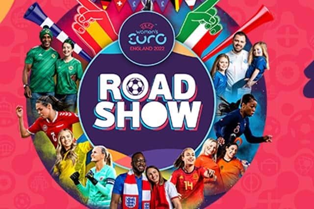 The football roadshow is coming to Willen Lake