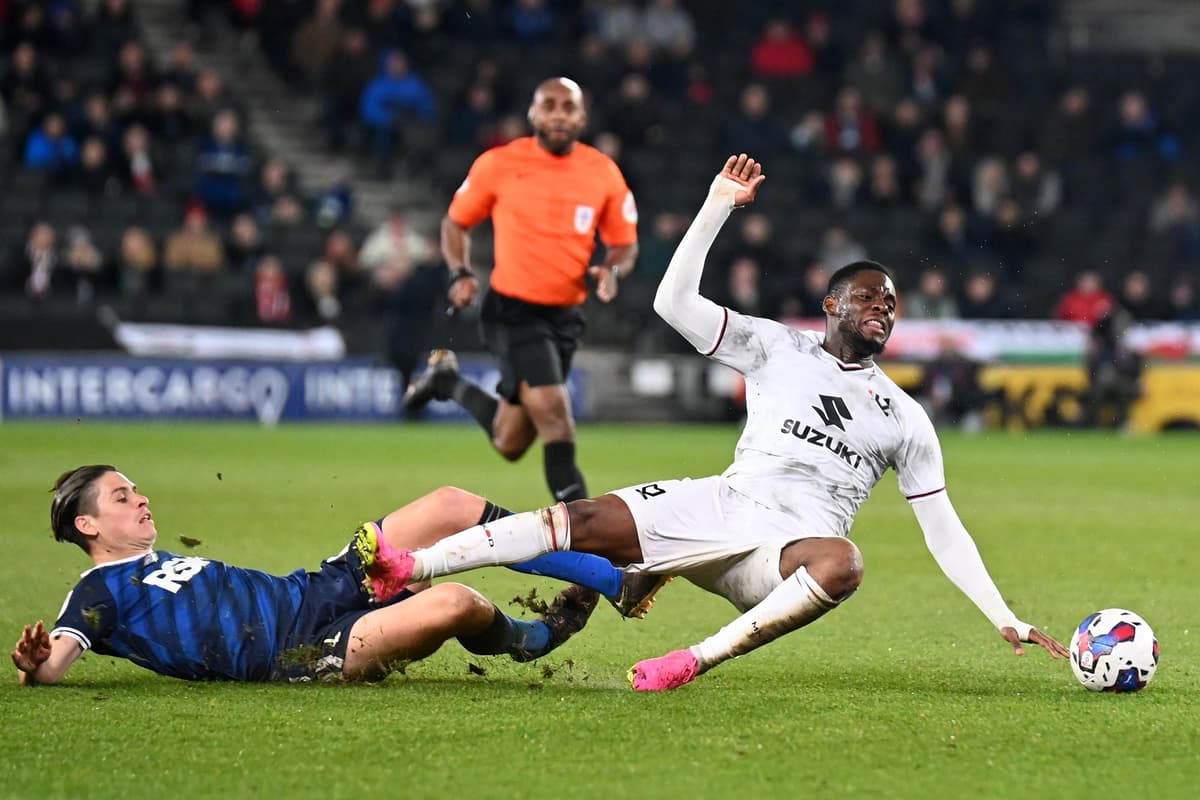 Toby Lock Toby Lock's MK Dons player rating pictures after the defeat to Charlton ...