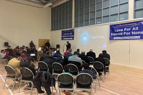 Members of Ahmadiyya Muslim Association Praying for Peace
