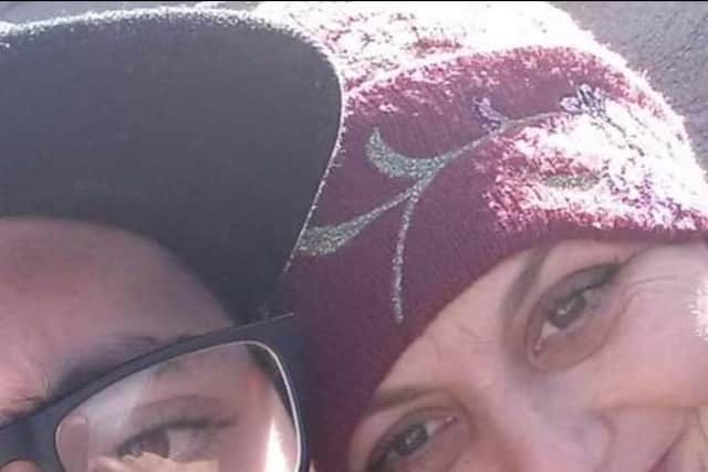 Shen with her son Nathan