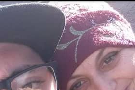 Shen with her son Nathan