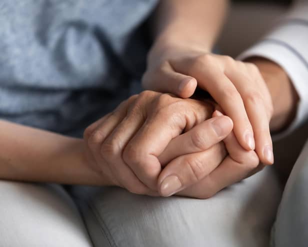 People Holding hands