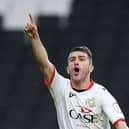 Ryan Lowe scored 11 times for Milton Keynes Dons during the 2012.13 season.
