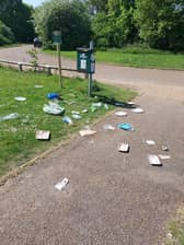 The sun has brought out the litter louts in Milton Keynes parks