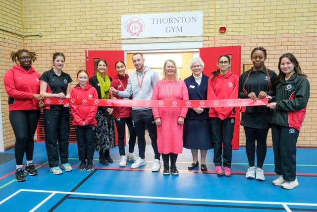 Thornton Official Ribbon Cutting Opening of Gym