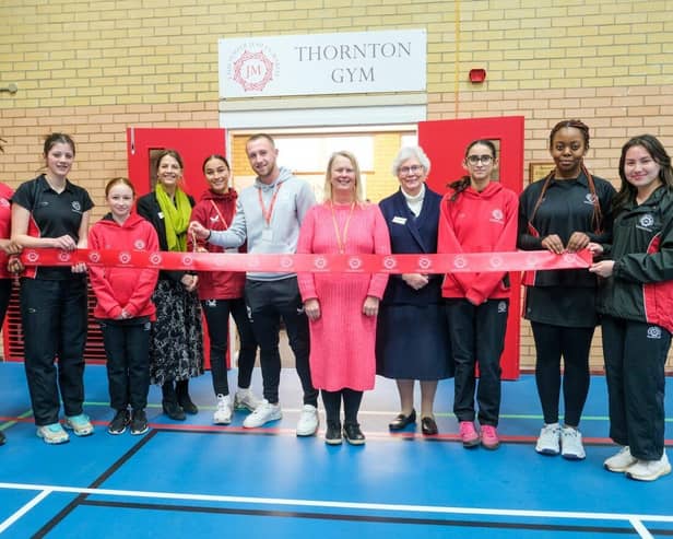 Thornton Official Ribbon Cutting Opening of Gym
