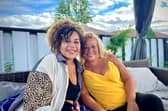 Laura Mclean and her birth mum Janine Henderson