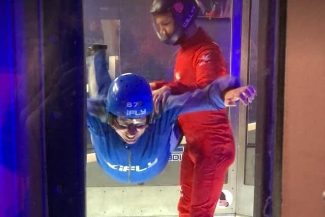The Rev Richard Cole features in a new TV documentary learning to skydive in Milton Keynes