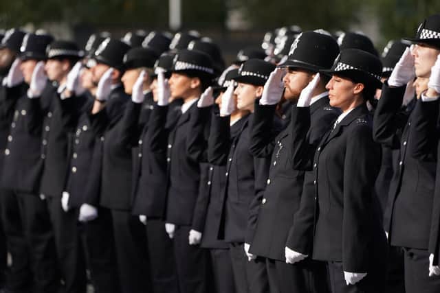 The number of new police officers in Milton Keynes is the subject of fierce political debate