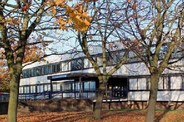 The former Bletchley police station