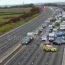 Junction 14/15 is a breakdown hotspot on the M1, research has revealed