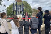 The new play area was opened this week