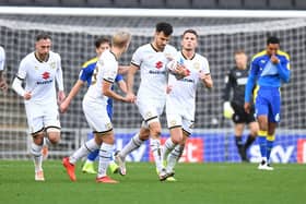 MK Dons' rank in the alternative League One table. (Photo by Tony Marshall/Getty Images)