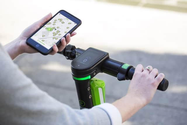 The e-scooter trial will end in May next year. Image submitted.